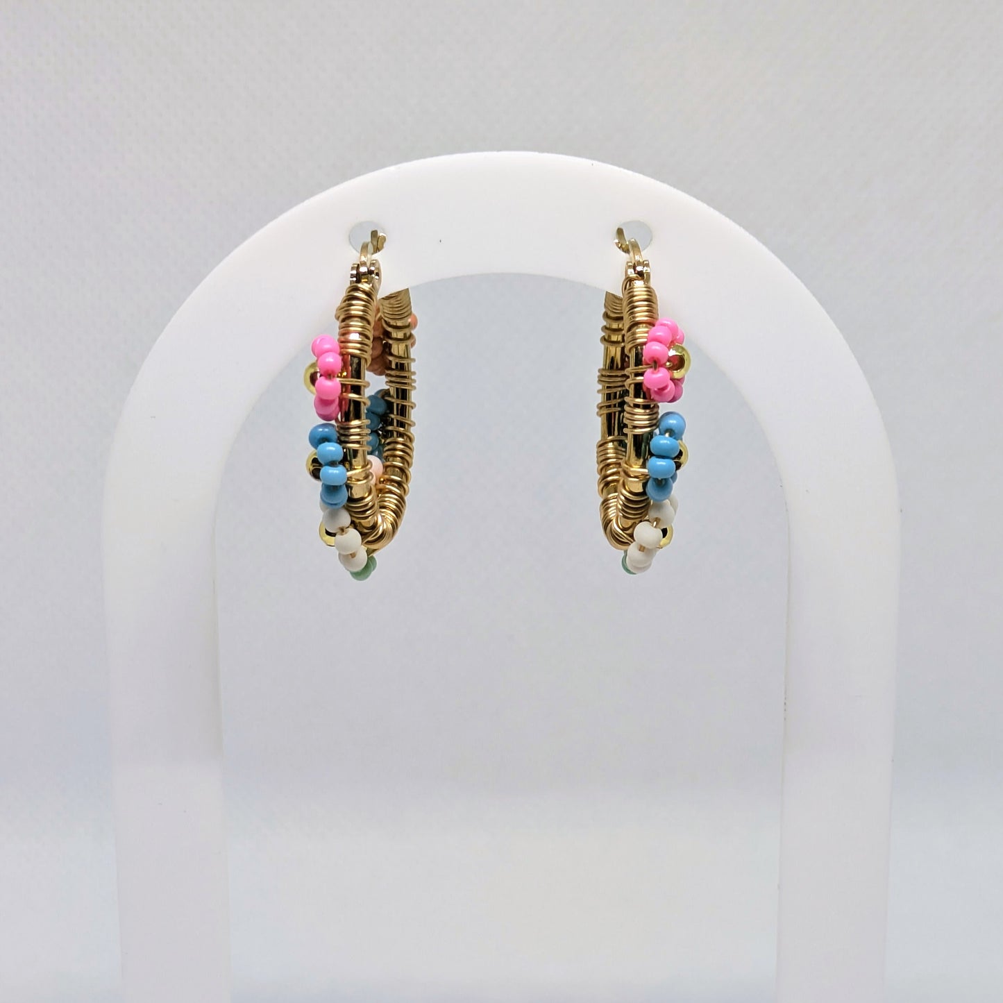 Boucles d'oreilles FLOWER