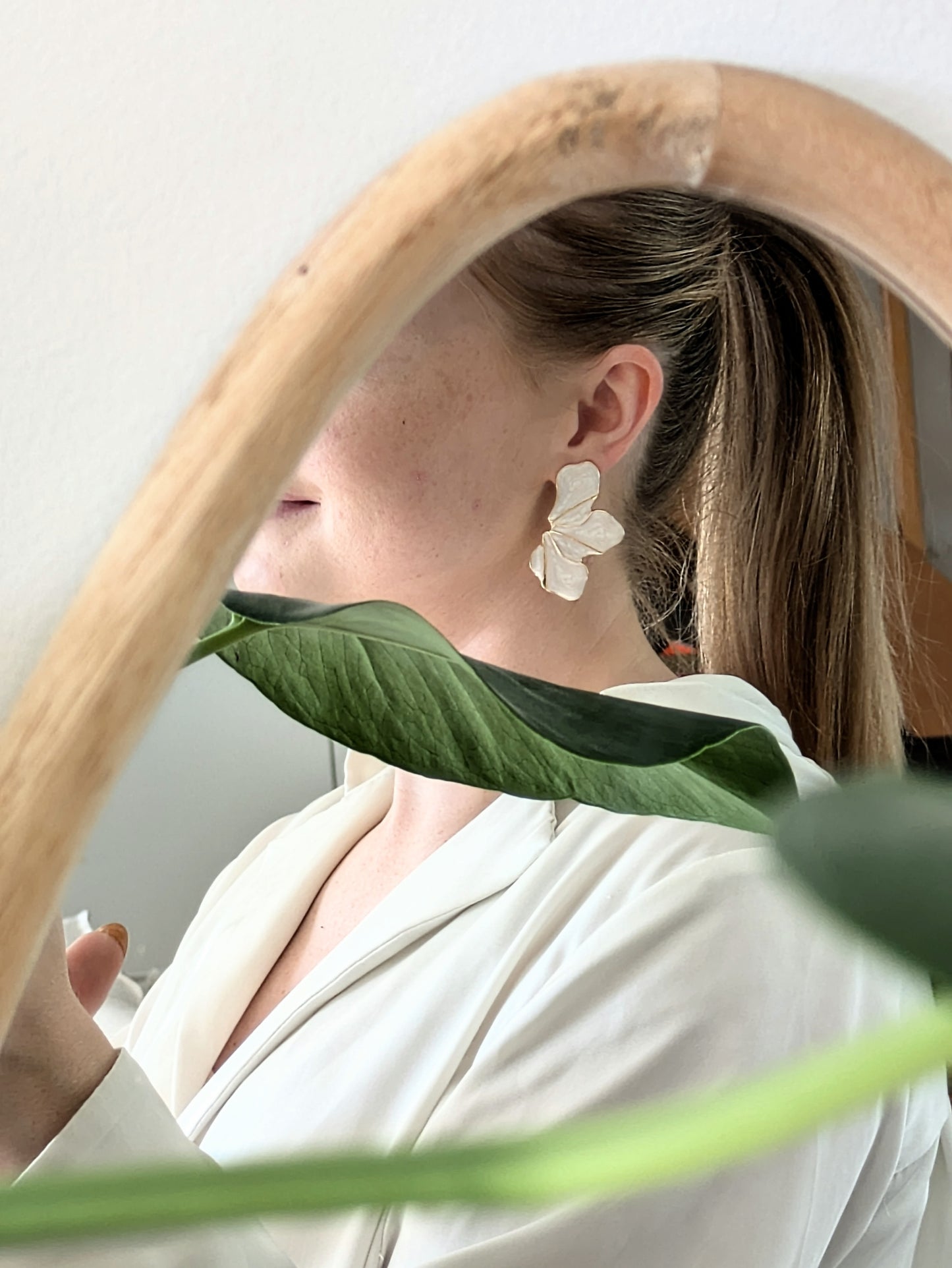 Boucle d'oreille PETALE