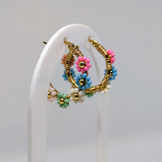 Boucles d'oreilles FLOWER